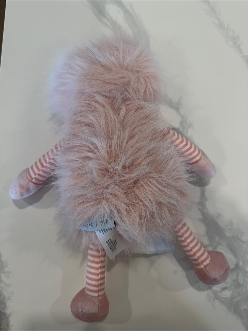 Mon Ami Pink Monster Stuffed Animal - Picture 2 of 3